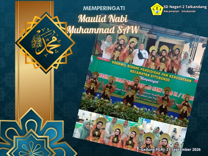 Memukau! Tari Ahlan Wasahlan Meriahkan Maulid Nabi Muhammad SAW di Gedung PGRI